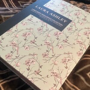 Laura Ashley Floral Body Indulgence Set in Cream and Pink